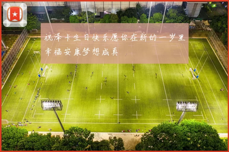 祝泽卡生日快乐愿你在新的一岁里幸福安康梦想成真